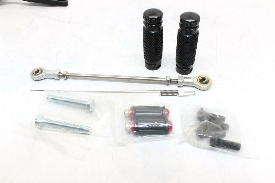 Juego de estriberas traseras ajustables KAWASAKI NINJA 250R EX250 2008-2012 09 10 Foto 2 de 4