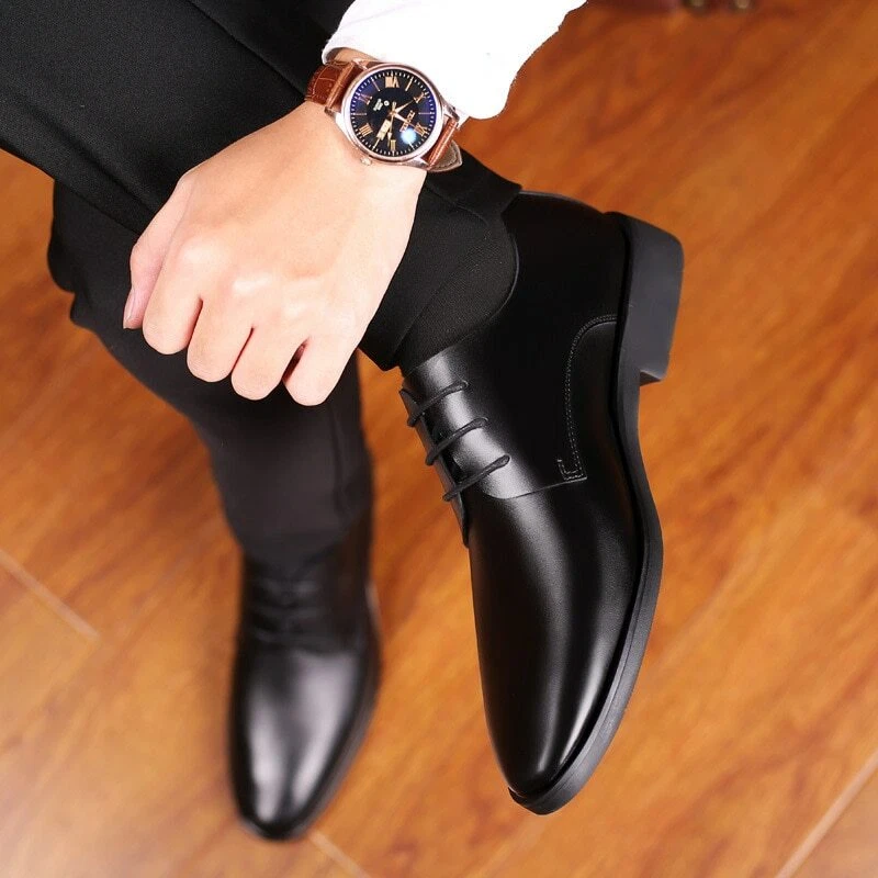 estar impresionado Establecer Excelente Zapatos De Hombre Zapatos De Vestir Clásicos Casual Zapato De Moda Para  Vestido | eBay