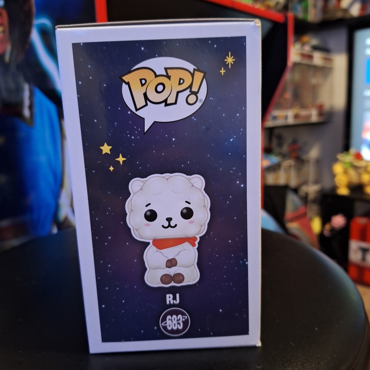 Funko Pop! Animation: BT21 - RJ #683 Vinyl Figure - Mint Condition