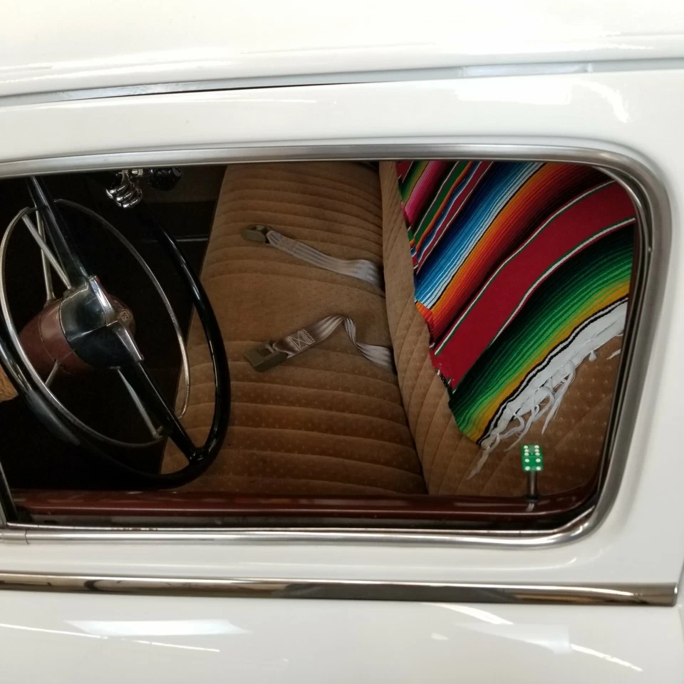 Kit de émbolo de cerradura de puerta vintage de 4 piezas de dados verdes transparentes bel air clásico real tracción trasera Foto 3 de 4