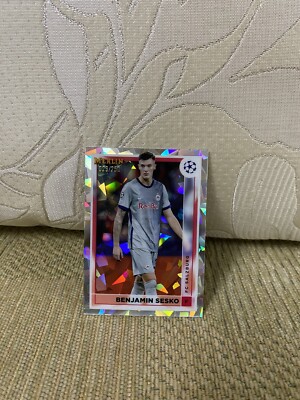 22/23 Topps Chrome Merlin Champions League Benjamin Sesko Atomic 023/250