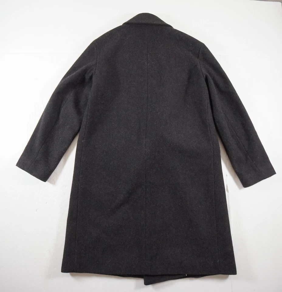 Abrigo Club Monaco Mujer XS Negro Chaqueta Doble Pecho Mezcla Lana Damas Foto 4 de 4