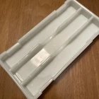 Vintage The American Cabinet Company Dental Instrument Tray #18 Milk Glass
