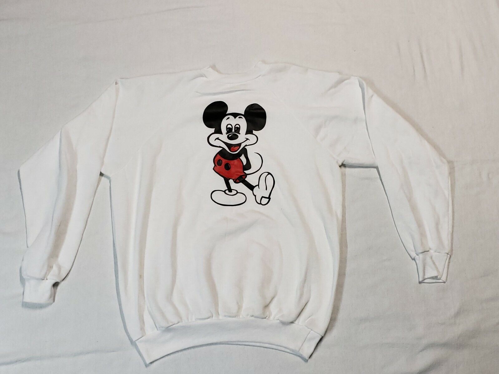 Vintage Mickey Sweater Pacific Playwear 1990s Youth XLRG Retro S