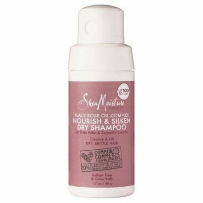New Shea Moisture Peace Rose Nourish and Silken Dry Shampoo Hard to find