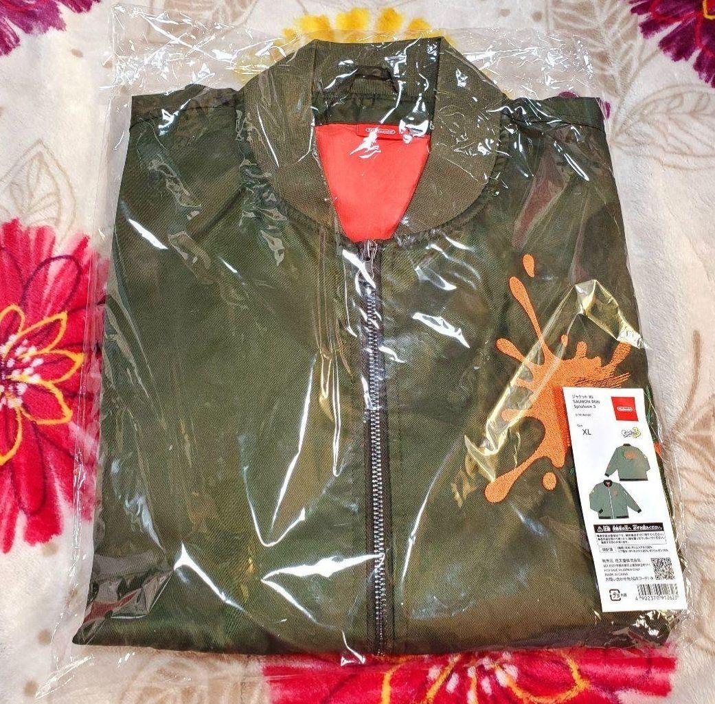 ジャケット Salmon Run Splatoon 3 サイズ M Jacket Splatoon 3 2023 Jacket Size XL SALMON RUN Nintendo Store