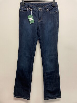 LACOSTE DAMEN JEANS BAUMWOLLMISCHUNG IN BLAU DENIM GR EUR 40 W32 L37 NEU MIT ETIKETT 9050