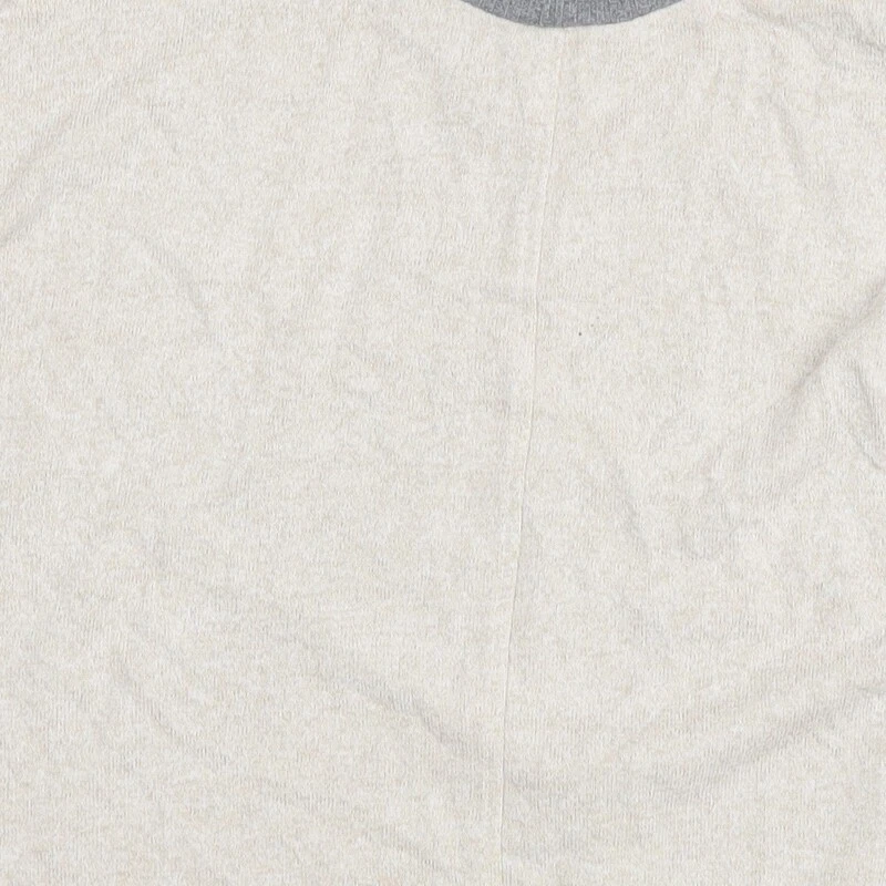 Next Women's Grey Striped Jumper, Size 6, Mock Neck - Image 4 of 4