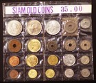 1930 - 1965 Siam/Thailand Old 20 Coin Set