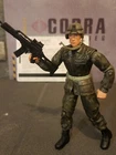 GI JOE ~ 2004 ROLLBAR v1 JUNGLE STRIKE HUMVEE DRIVER ~ 100%  & CARD plus BONUS