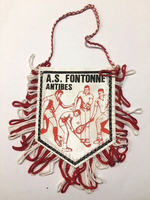 Antibes service des sports fanion vintage foot football pennant wimpel