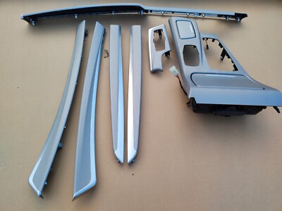 BMW 5 F10 F11 Hexagon Interior Trim Kit Aluminium Center Console