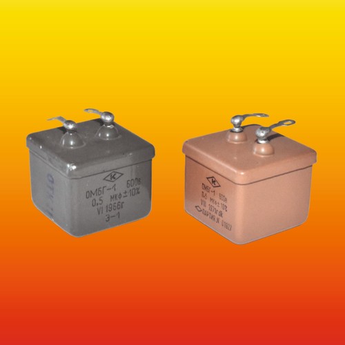2 uF 4 kV CARTA IMPULSI AD ALTA TENSIONE RUSSA IN OLIO CONDENSATORE PIO