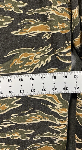 Burton Jacket Mens Small Green Tan Camo Snowboards Hoodie Fleece Lining - 第 3/15 張圖片