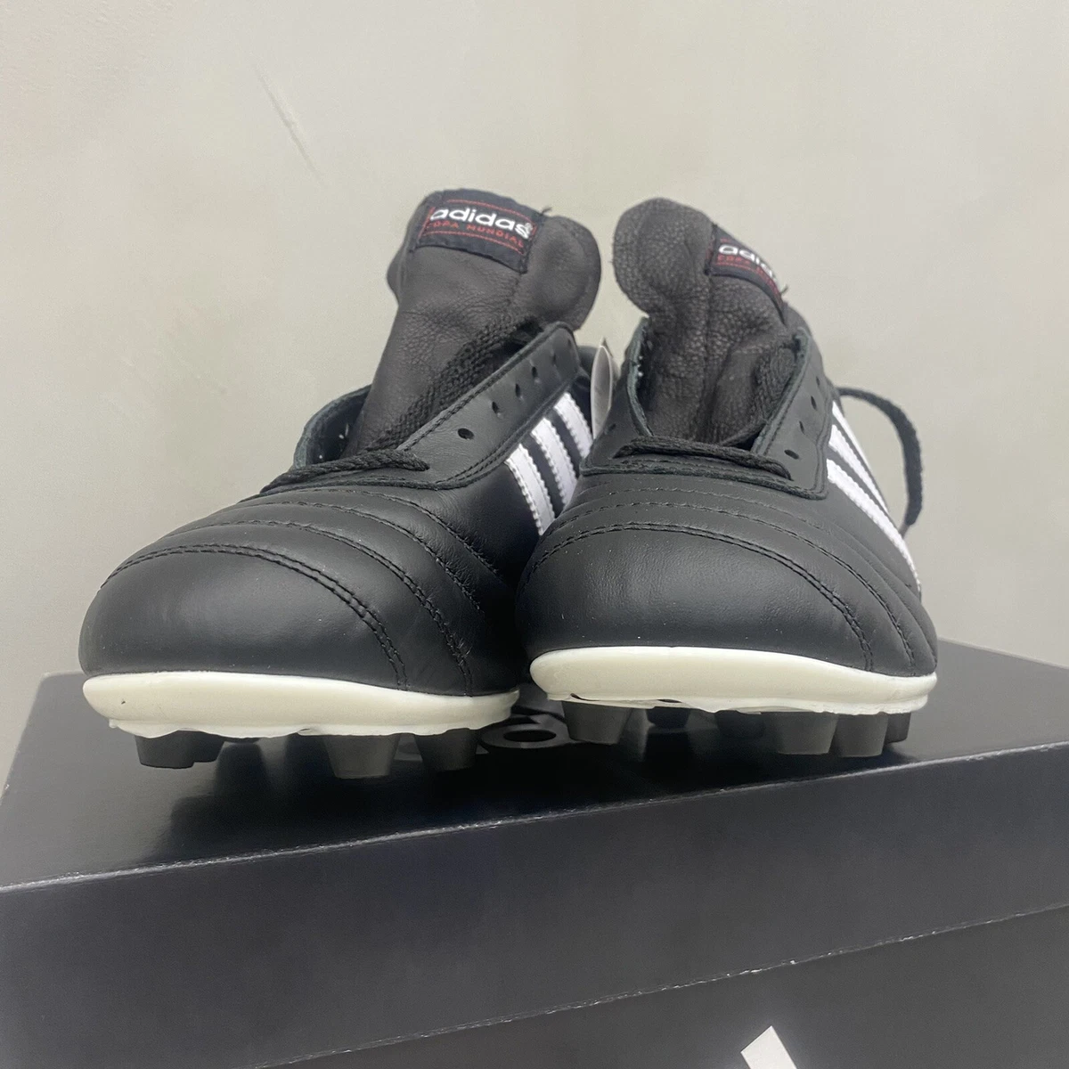 Adidas COPA MUNDIAL Soccer Shoes/Black/Cloud White/Black Cleat Copa Mundial
