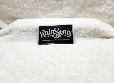 RainSong Guitars Sticker Rain Song