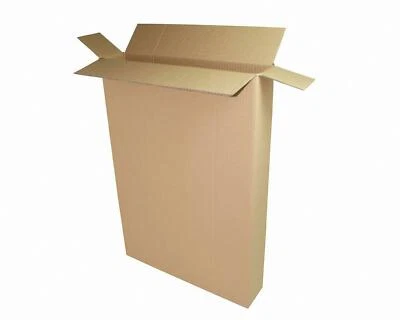 5 Faltkarton 500x100x700mm braun DICKWELLE BOX STABIL Bilder Fußmatten Rahmen - Bild 1 von 3