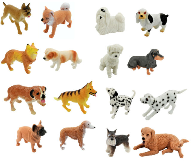 New Mr. Nice Toy 20 Piece Dog Collection Assortment 2" to 3.5" figures