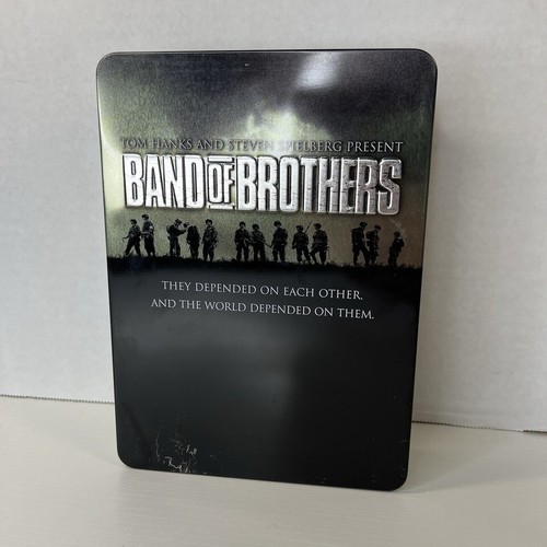 Band Of Brothers DVD Collector's Tin 6-Disc Set HBO Preowned TESTED