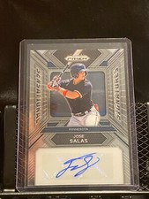 Jose Salas 2024 Prizm Sensational Signatures Auto - Twins