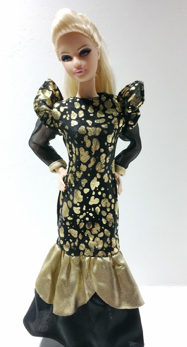 black barbie gold dress and Beautiful Dressy Gown Lucky Brand Vintage No Doll maroon mini dress