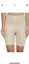 Spanx Thinstincts Mid Thigh Short Soft Nude Shape Firm Hug Size S