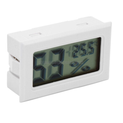 Mini Digital LCD Temperature Humidity Thermometer Outdoor Hygrometer Meter Probe