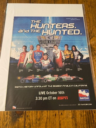 2005 IndyCar Series The Hunters & The Hunted ad - 第 1/1 張圖片
