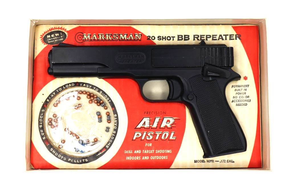 Marksman 20 Shot - BB Repeater Air Pistol Marksman Repeater