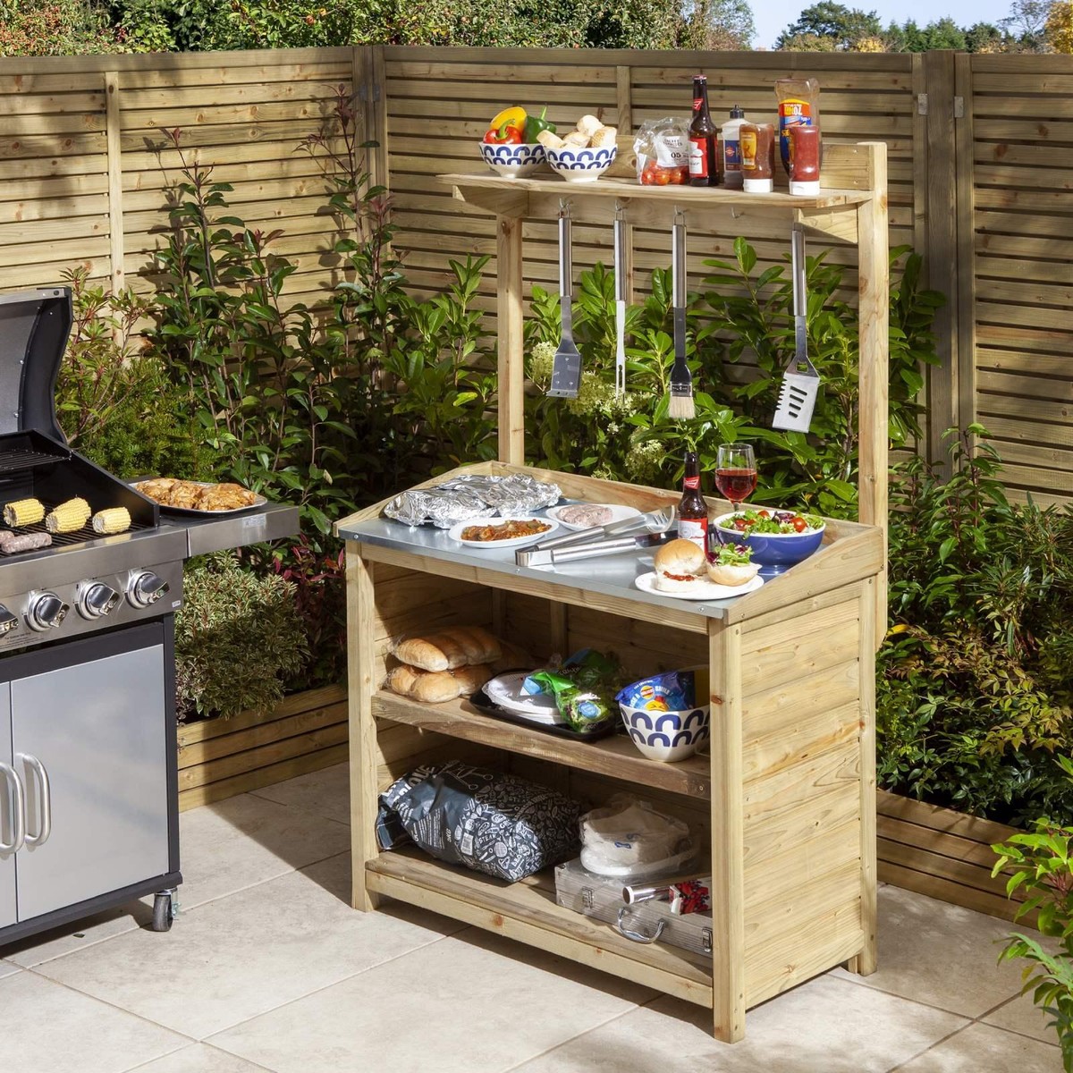 Kitchen Ideas Backyard Grilling Station Ideas Outdoor Kitchen With