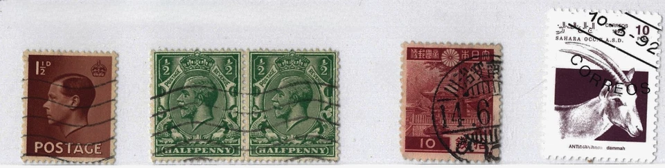 sello postal coleccionable antiguo vintage Foto 4 de 4