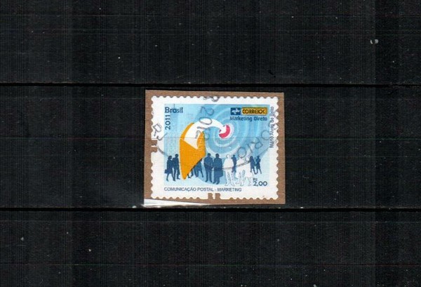 BRASIL Scott's 3197 (1v) marketing postal directo en muy buen estado usado (2011) #2