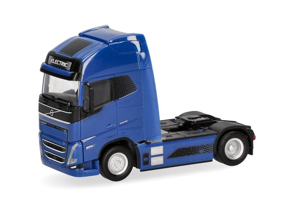 Herpa 1:87 318662 Volvo Fh Gl Xl 2020 Electric Zugmaschine Blau Neu Ovp-image