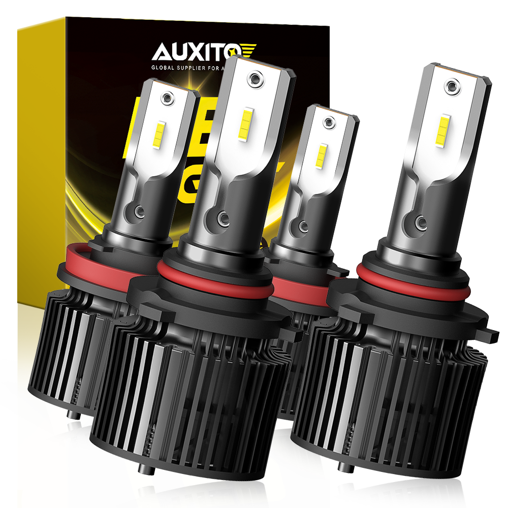 Upgrade Your Ford F-150 2015-2021 with 4X H11 9005 LED Headlight Bulbs for High Low Beam 6000K X1A Enhanced Brightness and Durability