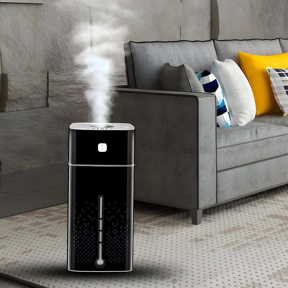 USB Ultraschall Luftbefeuchter Duftöl Humidifier Aroma Diffuser 1L Retoo - Bild 4 von 4