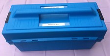 Blue Strong Plastic Empty Tool Box/Craft Box Etc