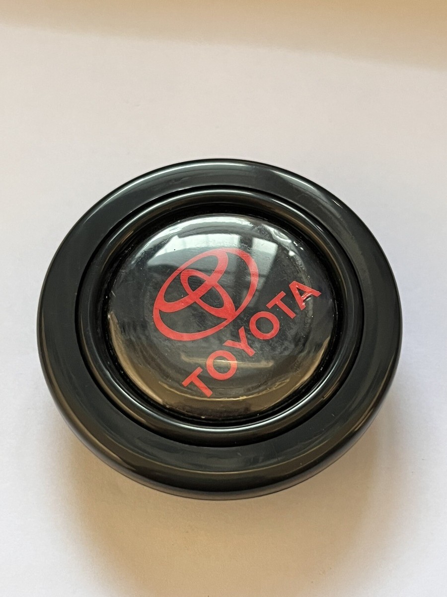 TOYOTA RED LOGO Horn Button for SPARCO OMP NARDI steering wheel | eBay