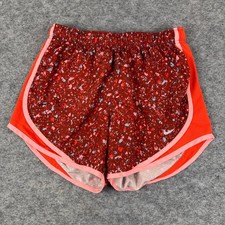Nike Dri Fit Tempo Running Shorts 3" Lined Polyester Speckled Womens Small S