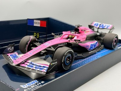 Modellautos 1:18 Minichamps BWT Alpine F1 Team A523 Esteban Ocon GP 2023 mit OVP