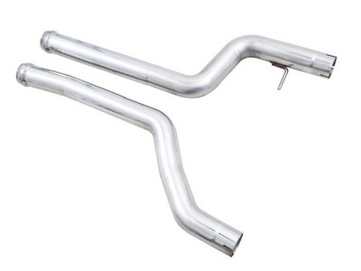 AWE Tuning Exhaust Pipe - AWE Non-Resonated Performance Mid Pipe for BMW G8X M2/