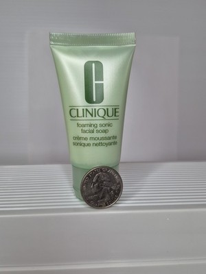 Clinique Foaming Sonic Facial Soap Deluxe Size 1.0oz New