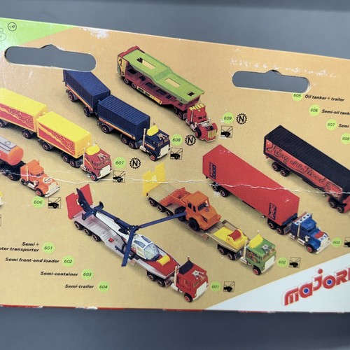 Majorette Super Movers King of the Road Kenworth vintage 1990 échelle HO 1/87 en parfait état - Photo 7/10