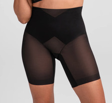 Honeylove MEDIUM Mid-Waist Short Shapewear NWOT Runway Black