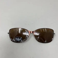 REVOLUTION EYEWEAR JASPER 52-16 BROWN W/ BROWN POLARIZED LENS SUN CLIP 52mm