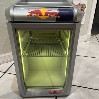 Red Bull Mini Fridge Lighted Cooler RB-GDC ECO LED With Locking