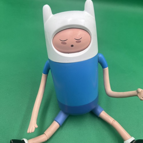 ADVENTURE TIME Jazwares 2011 Deluxe Finn Face Changing 28cm Action Figure Toy - Picture 2 of 4