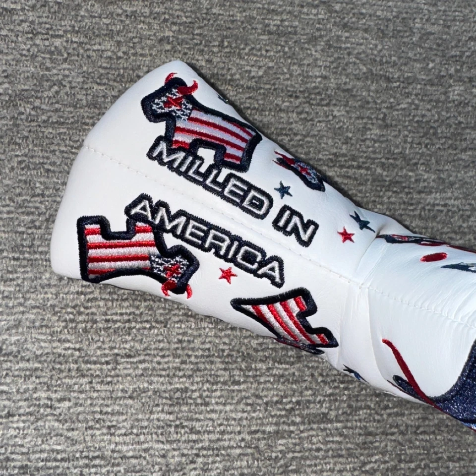 Scotty Cameron Custom Shop Dancing Junk Yard Dog JYD USA Blade Putter Headcover - Image 4 of 4