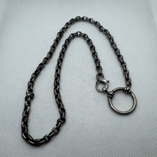LaLoop Heavy 58g Sterling Silver Eyeglass Holder Necklace - 20.5  