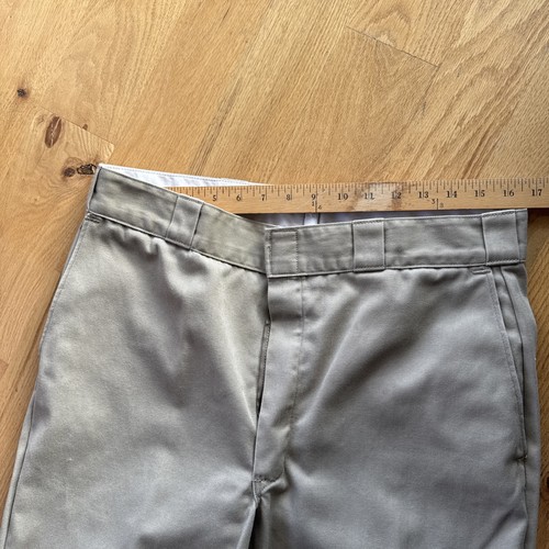 Vintage Dickies Work Pants Men's 36x29 Khaki Workwear Made in USA 90s Grunge by Dickies, $24.87 - Photo 5