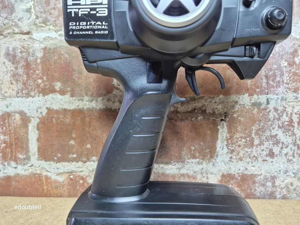 HPI TF-3 RC Radio Transmitter AM 27MHz 2 Channel Nitro/Electric Trophy RS4 Hyper - Image 4 of 4